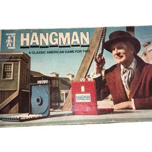 Milton Bradley Hangman Classic American Game for Two 1976